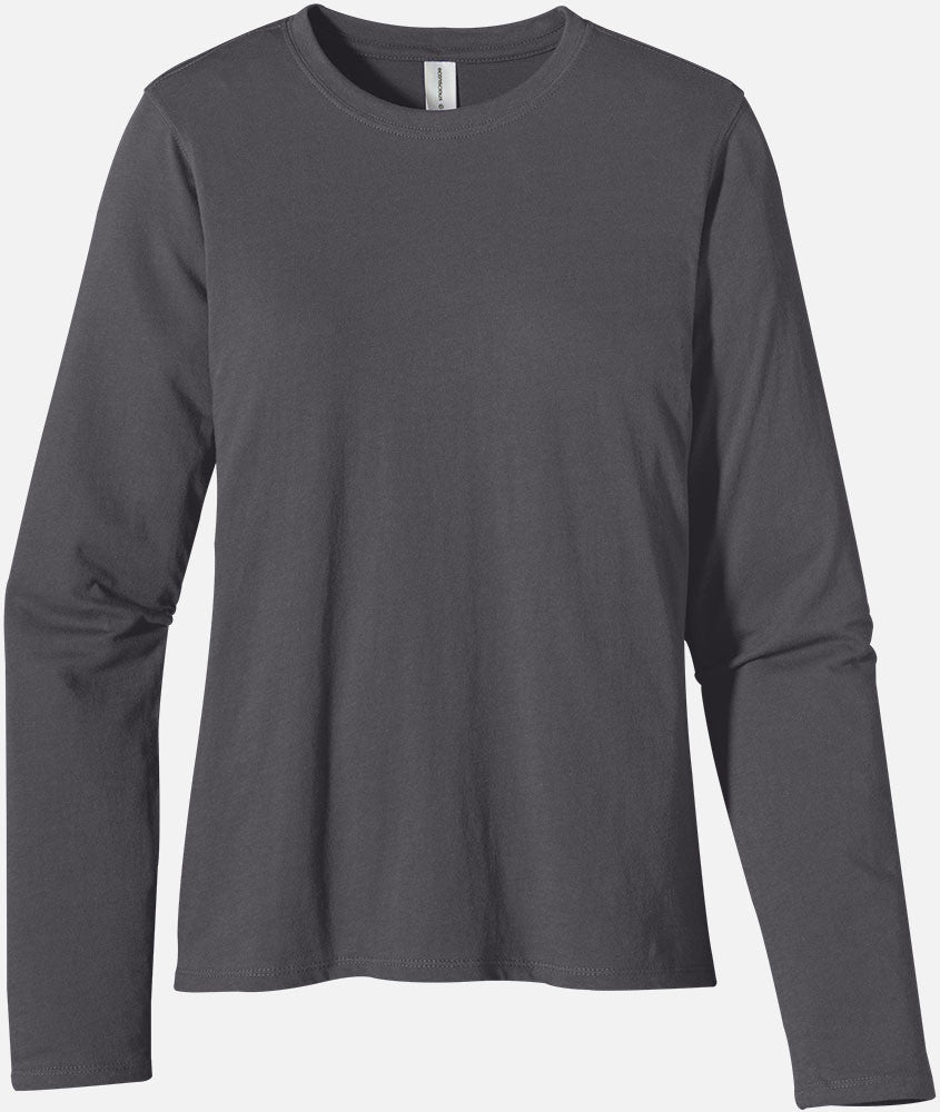 Women's Classic Washed Long Sleeve Sustainable Tee Shirt | Econscious