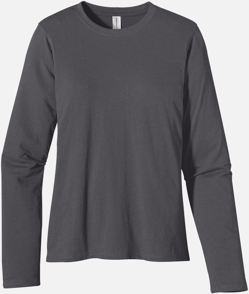 The Classic T-Shirt Company Womens Long Sleeve Classic T-Shirt