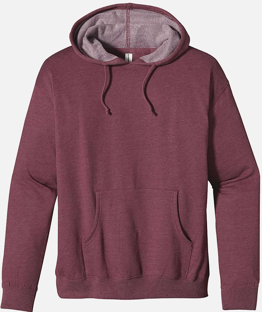 Heathered Fleece Pullover Hoody, EC5570 - econscious